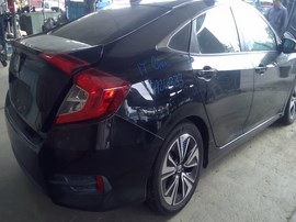 2017 HONDA CIVIC, BLACK, EX-L MODEL, 1.5L TURBO, AT.   A26333